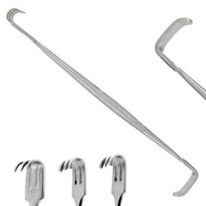 Senn Miller Retractor 3 Prongs Sharp 6 1by4 inch 2pcs