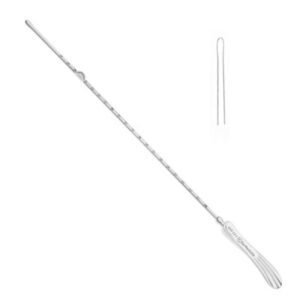 Simpson Uterine Sound Silver Plated Graduated In cm12 3inch 1pcs