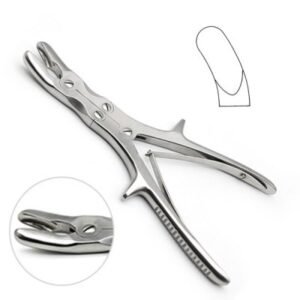 Stille Luer Rongeur 9 inch Curved Angled 1pc