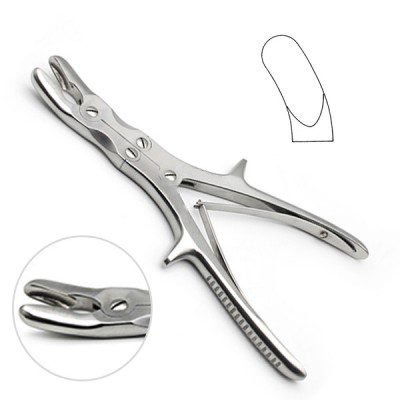 Stille Luer Rongeur 9 inch Curved Angled 1pc
