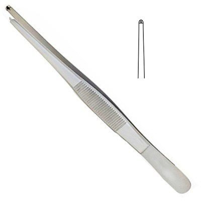 Thumb Tissue Forceps 1x2 Teeth 6inch 1pc