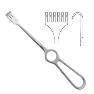 Volkman Retractor 8.5inch 6 Prongs Sharp 2pcs