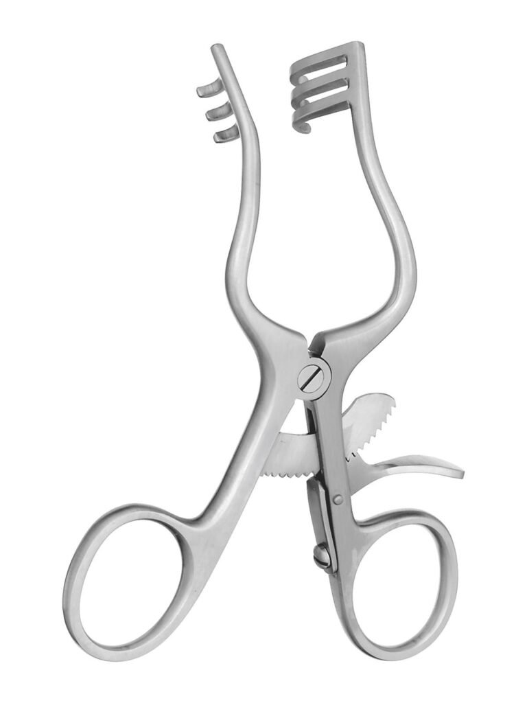 WULLSTEIN Retractor 3x3 prongs 13cm 1Pcs
