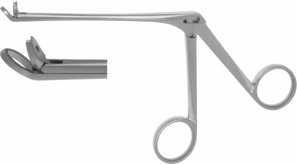 Weil Blakesley Nasal Forceps Curved Upward 45degree 4mm Jaw 1 Pcs