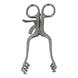 Weitlaner Retractor 3x4 Teeth 5.5inch Blunt 1pcs