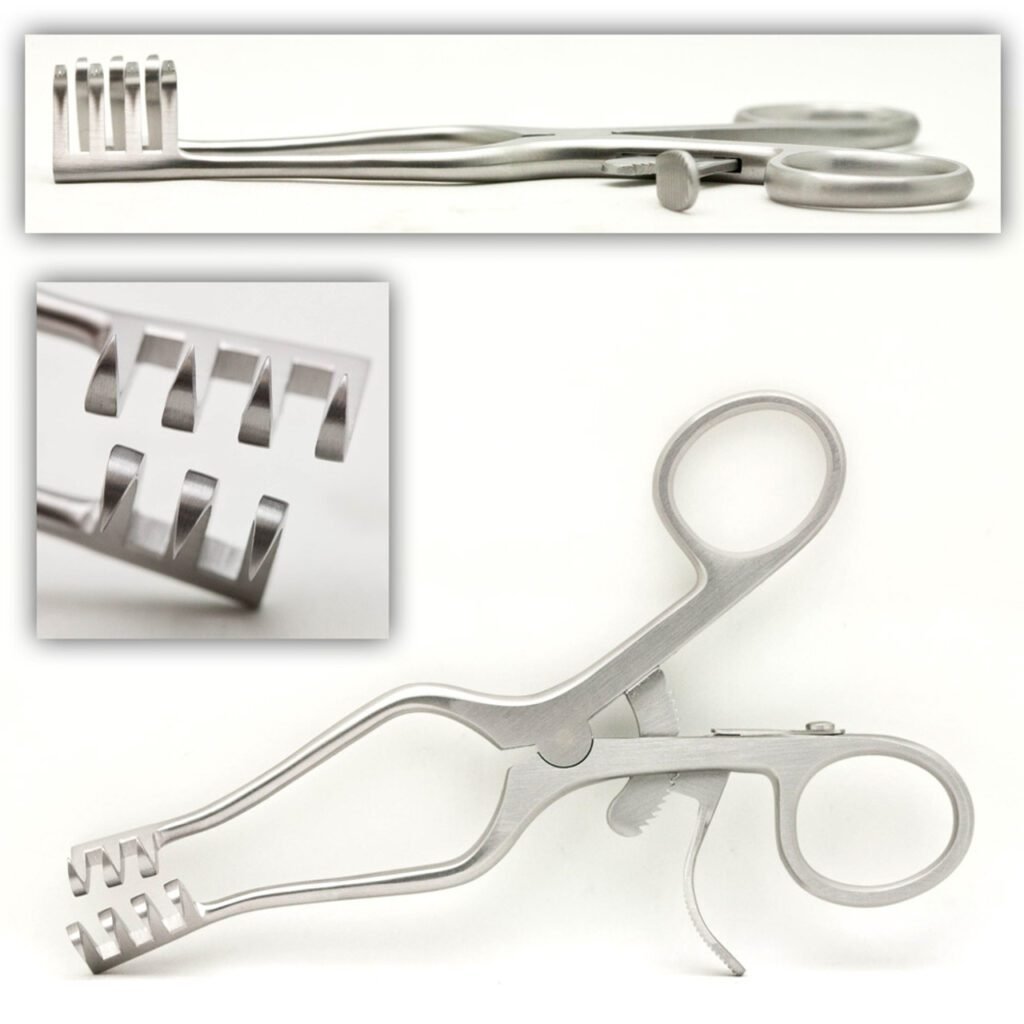 Weitlaner Retractor 5.25inch 3x4 Sharp 1 Pcs