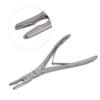 Zaufal Jansen Rongeur 7 inch Curved 4mm Double Action 1pc Zaufal Jansen Rongeur