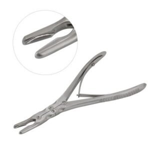 Zaufal Jansen Rongeur 7 inch Curved 4mm Double Action 1pc